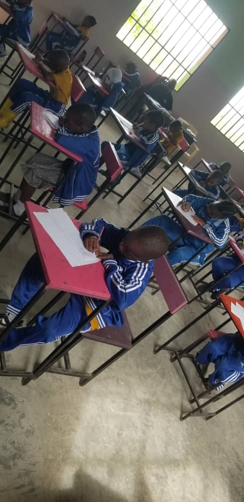 Silent Focus: Piramidi School Students Shine During Exam Season